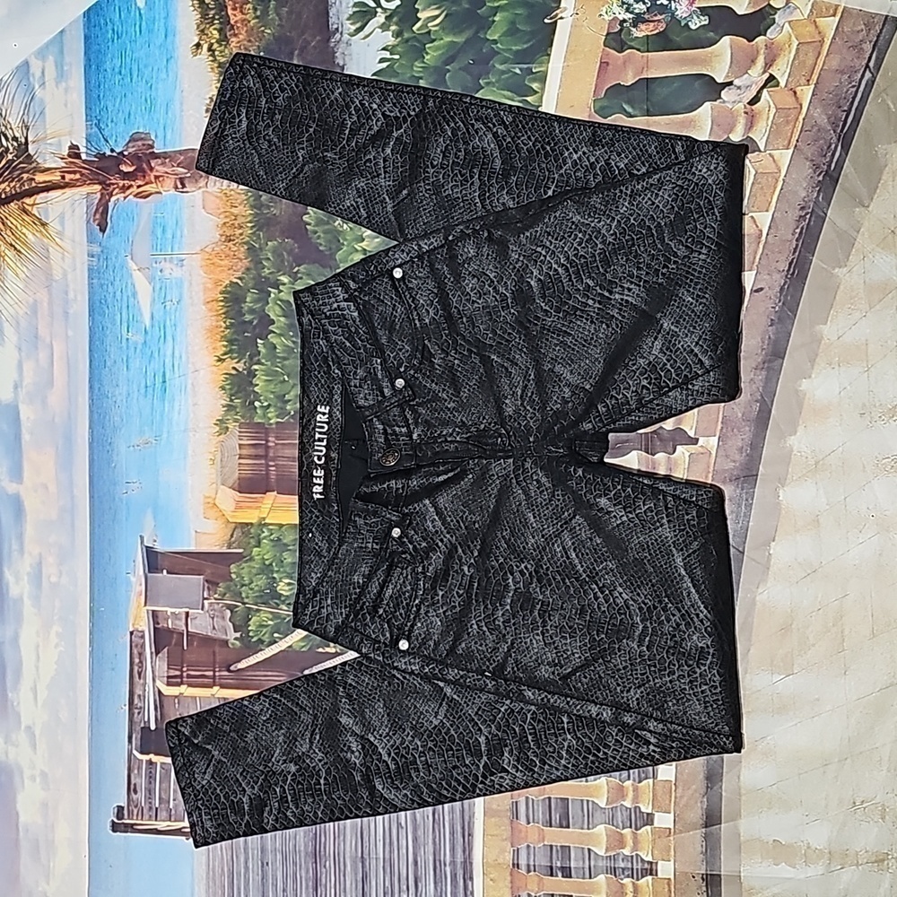 Free Culture Snake Print Skinny Jeans Size‎ 5